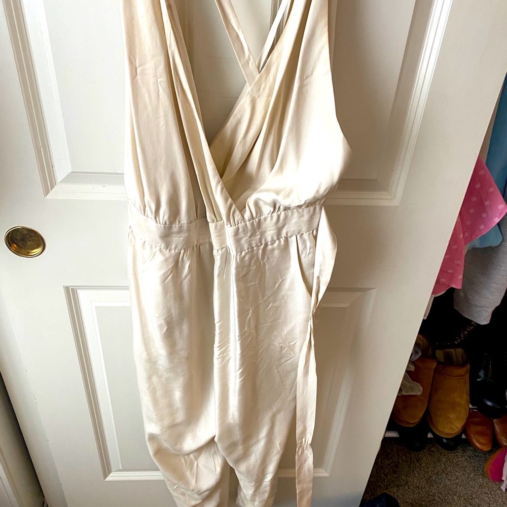 💫 Free People silk jumpsuit